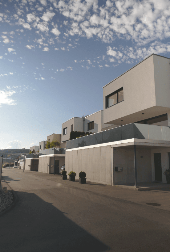 Direction des travaux d'un quartier de villas à CHésopelloz.